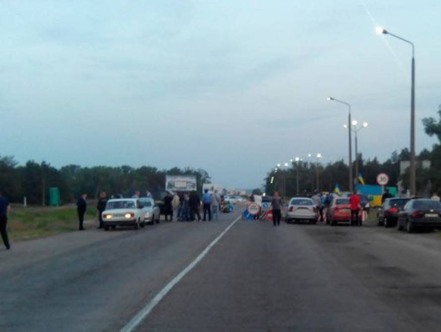 На блокпосту в Энергодаре произошел конфликт с "Правым сектором"