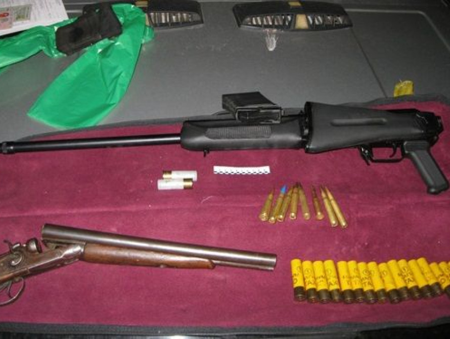 В Мелитополе гаишники задержали автомобиль с оружием