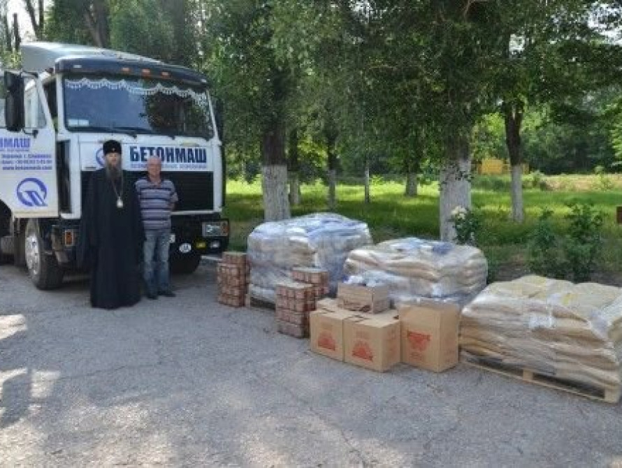 Из Запорожья на Донбасс передали продукты на сумму 20 тыс. грн