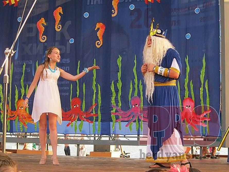 В Бердянске отпраздновали День Нептуна 