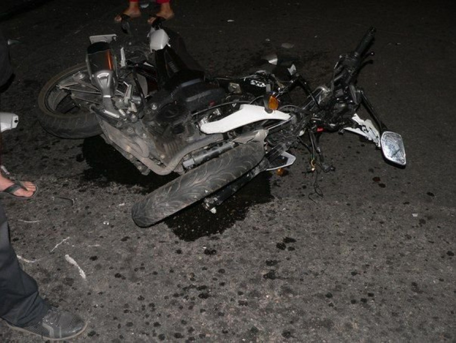 В Энергодаре мотоцик столкнулся с такси. Мотоциклист погиб