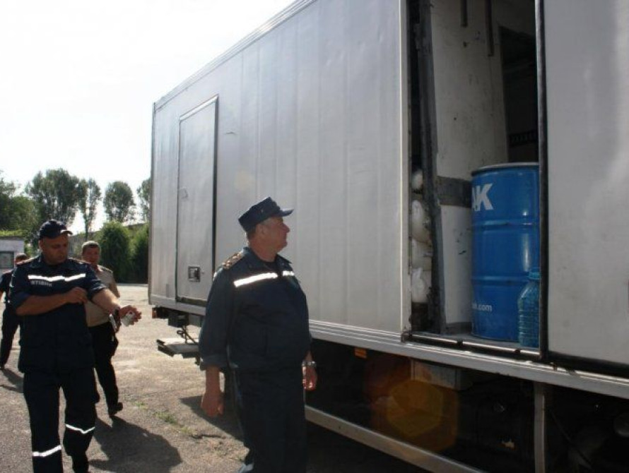 Запорожские спасатели отвезут в Славянск гуманитарную помощь