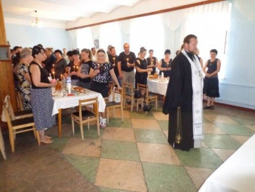 В Мелитополе молились о погибших летчиках