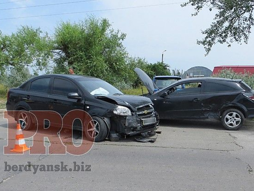 В Бердянске заммэра попал в ДТП