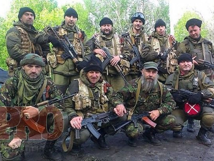 Сепаратисты из Бердянска участвовали в марше террористов