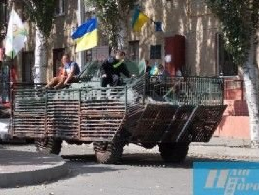 В Запорожье собирают средства на "народную тачанку" для зоны АТО