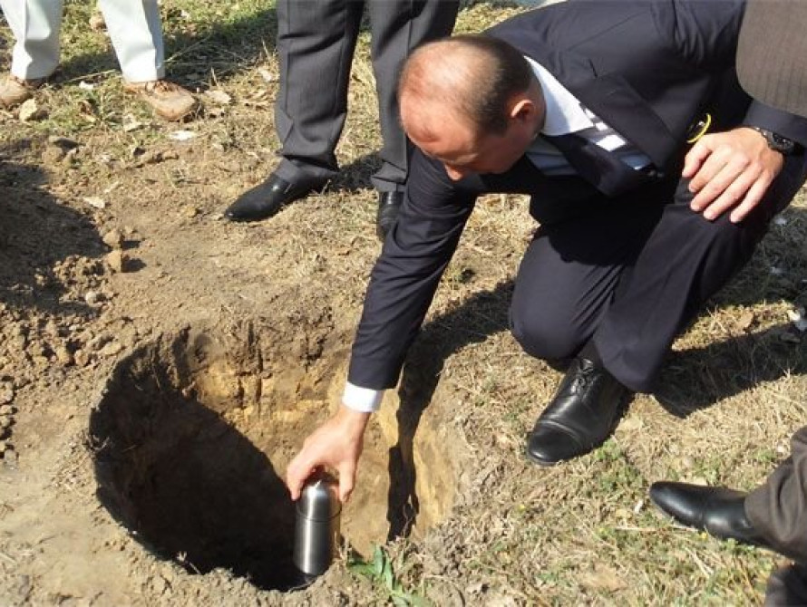 В Мелитополе горожане отправили письмо в будущее