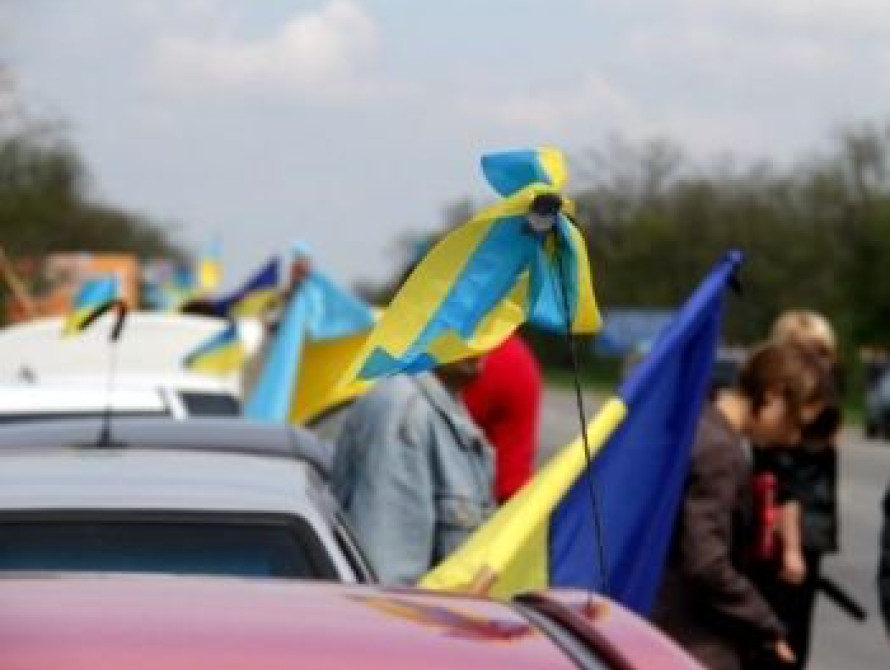 В Запорожской области появился памятный знак убитому участнику "Автомайдана"