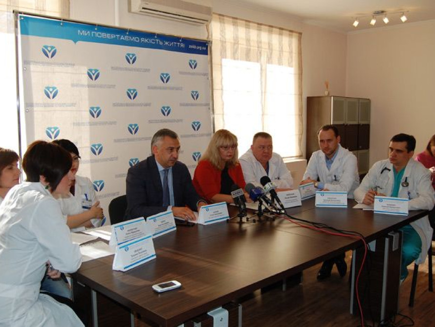 В Запорожье в областной больнице отметили День окружающей среды 
