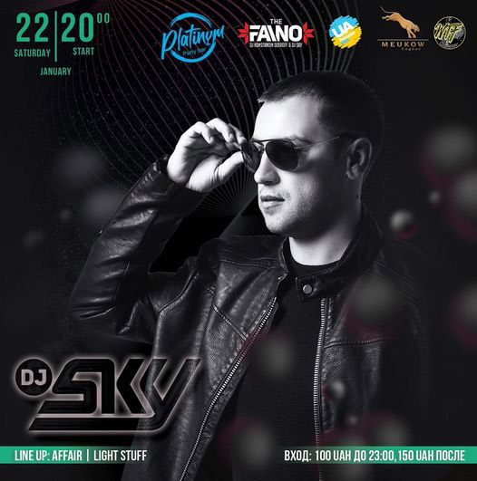 Вечеринка с DJ SKY