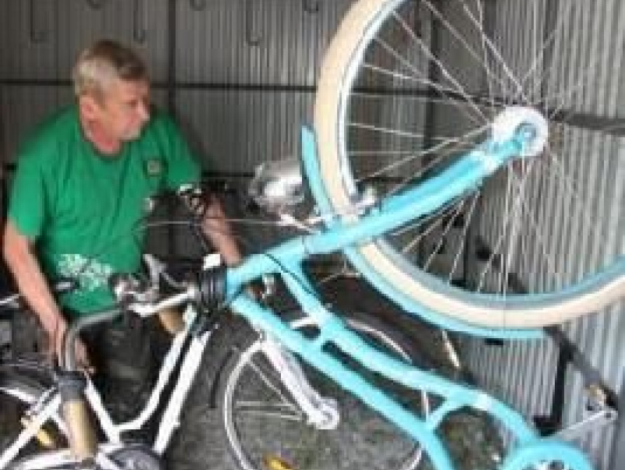В центральном парке Запорожья появится возможность хранить велосипеды за 40 грн