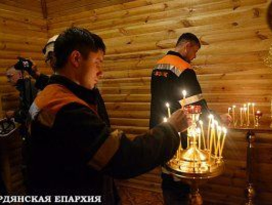 В Запорожской области освятили подземную часовню