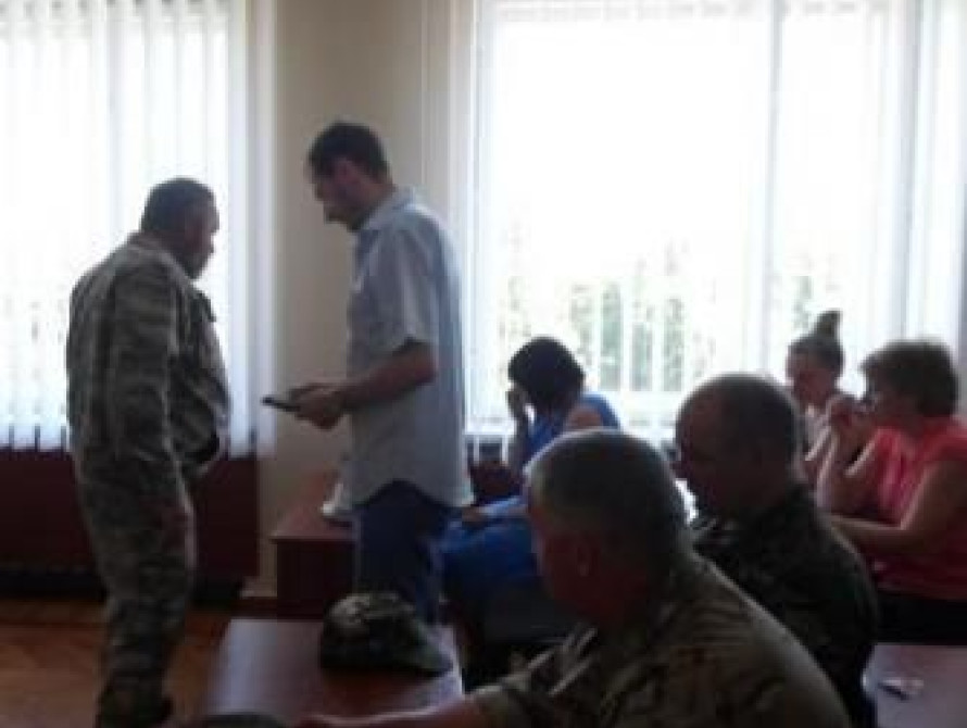 В Запорожье посмертно наградили погибшего бойца АТО