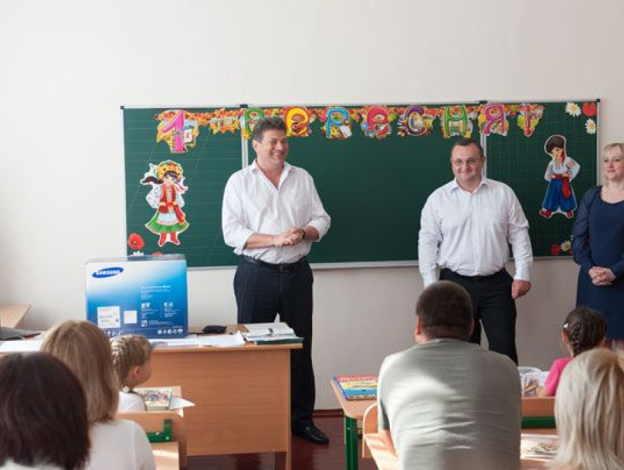 В запорожской школе №42 первоклашек – в три раза больше, чем в предыдущие годы