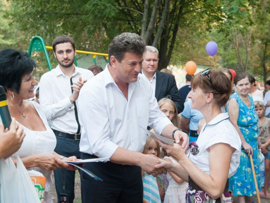 В Запорожье в Шевченковском районе появился "Народный парк"