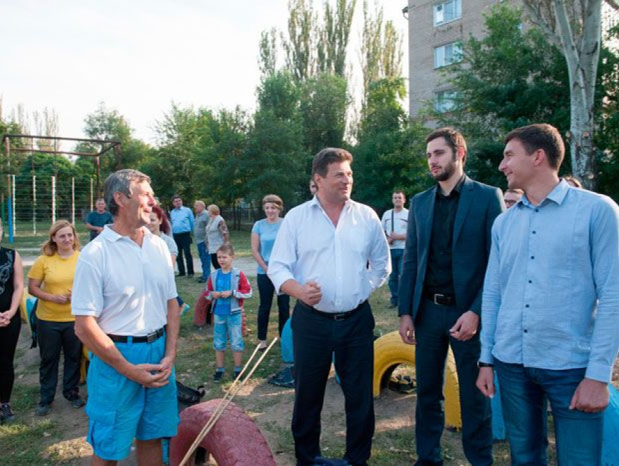 В Запорожье олимпийцы получили разгонную дорожку