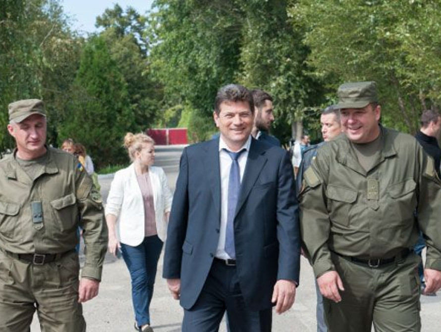 В Запорожье техника Нацгвардии будет обеспечена всепогодной стоянкой