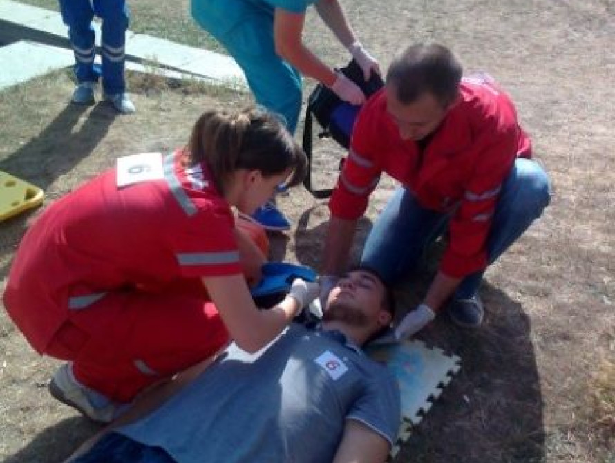 В Запорожье проходит чемпионат между бригадами скорой помощи