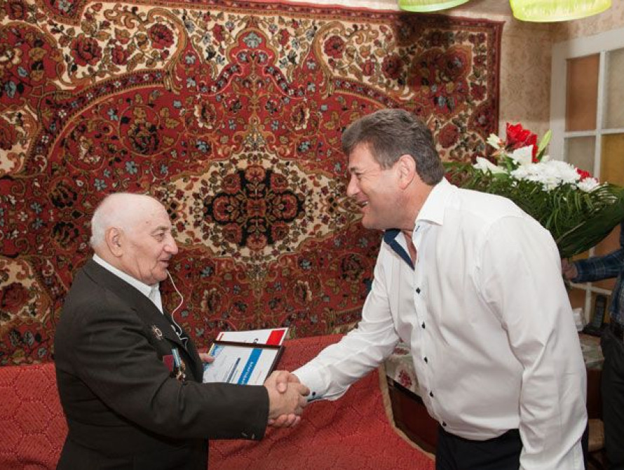 В Запорожье 90-летний юбилей отметил ветеран Великой Отечественной войны