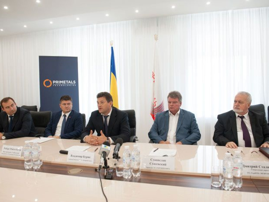 "Запорожсталь" приступил к следующему этапу реализации проекта по строительству кислородно-конвертерного цеха