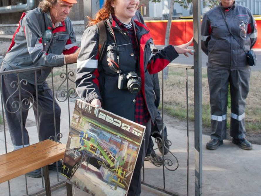 Запорожье появится на полотнах международных мастеров