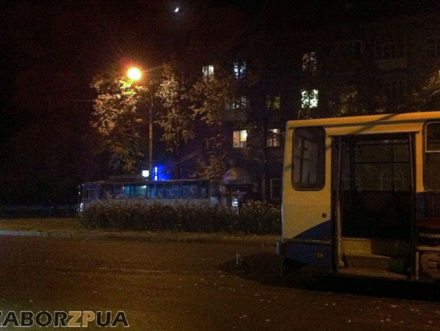 В Запорожье парализовало движение электротранспорта в центре Запорожья 