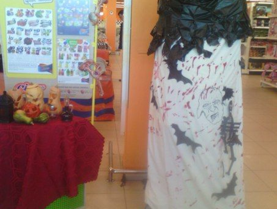 В Запорожье в "Сильпо" пугают посетителей