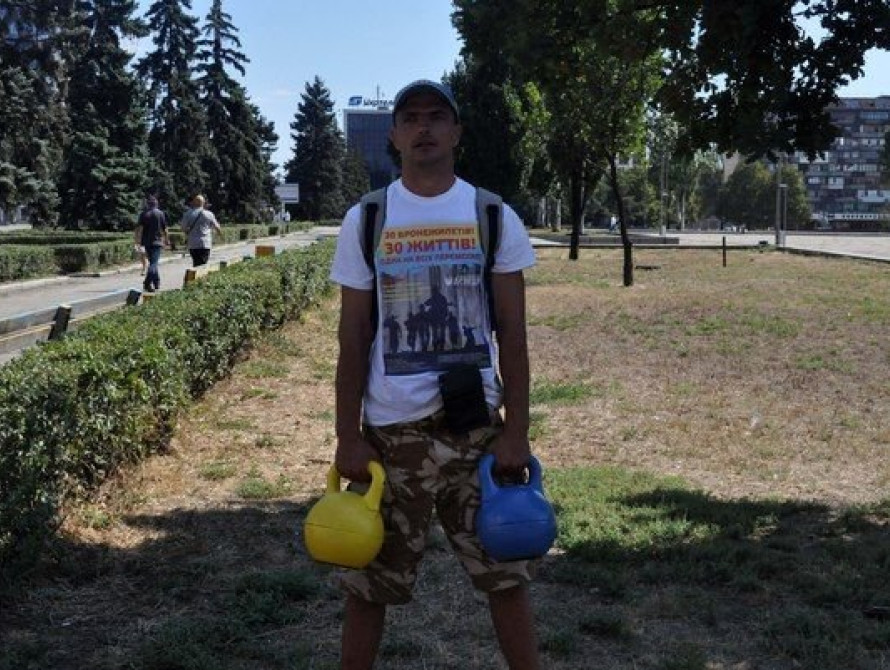 В Запорожье неизвестные напали на палатку активистов