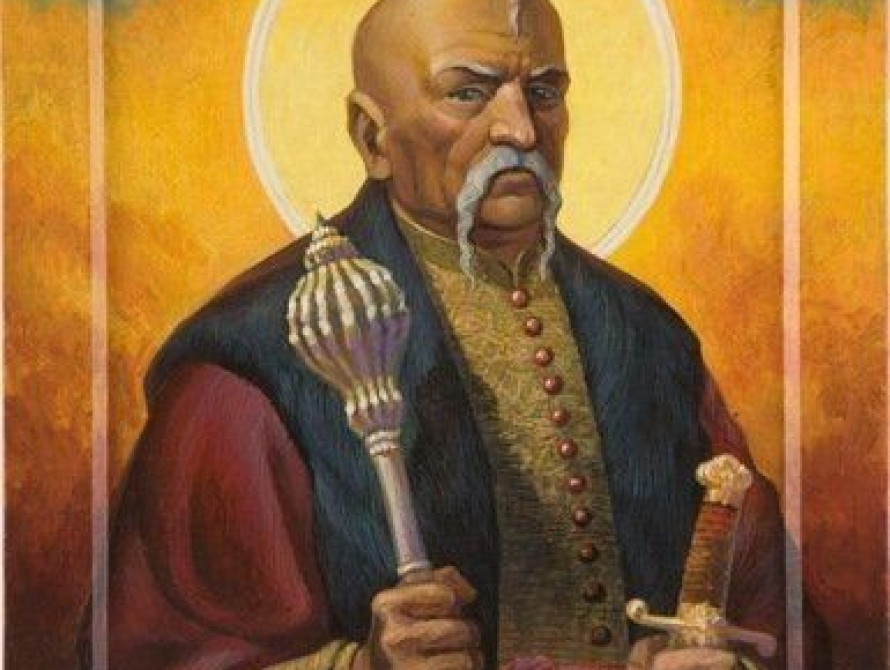  В Запорожье митрополит Онуфрий канонизировал атамана Калнышевского (фото, видео)