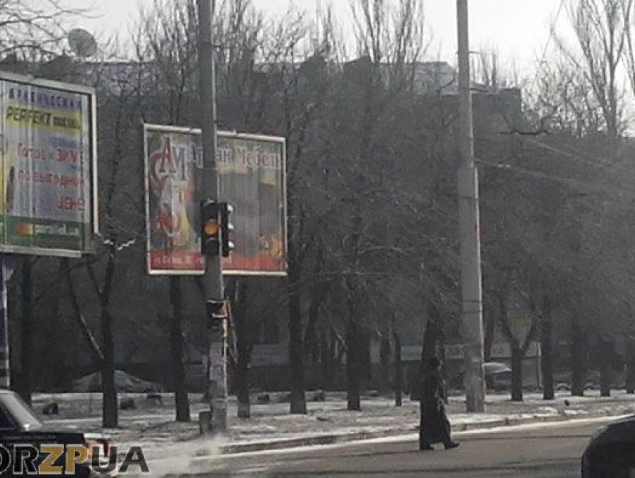 В центре Запорожья отключили светофоры