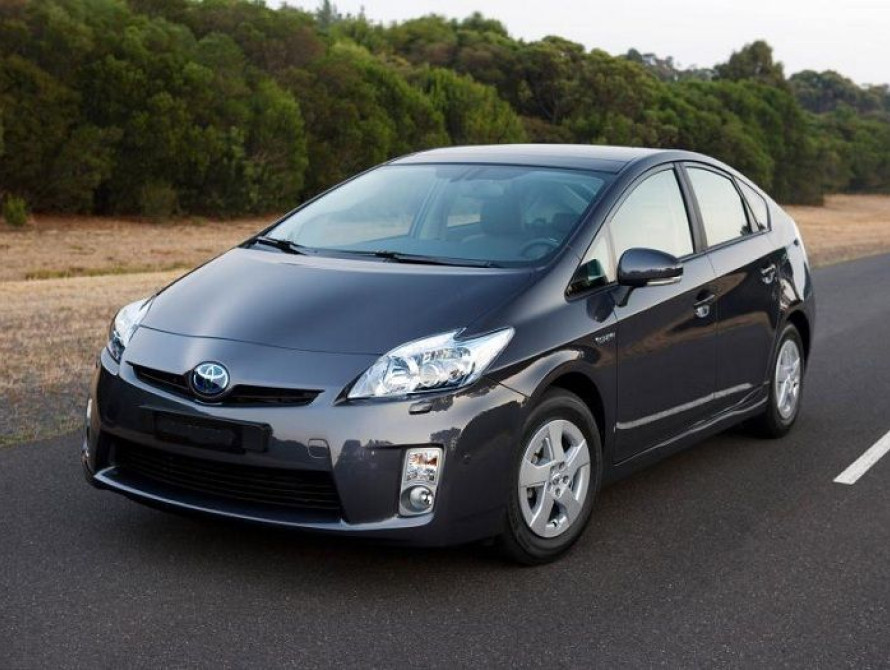 В Бердянске дорожная полиция попрощалась с "Приусами"