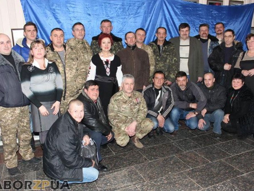 В Запорожской области на границе с зоной АТО открылась выставка, посвященная АТО