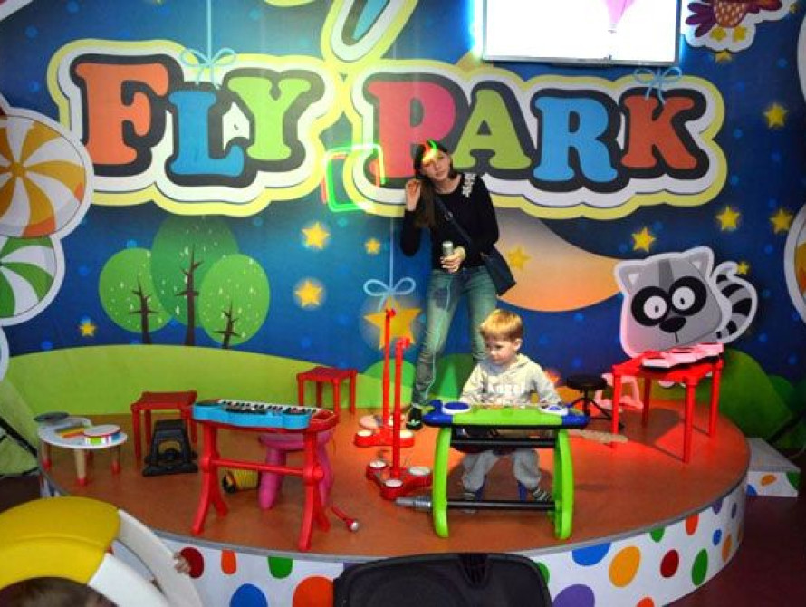 В Запорожье аншлаг на открытии "Fly Park'а"