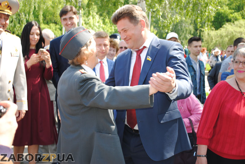 День Победы в Запорожье