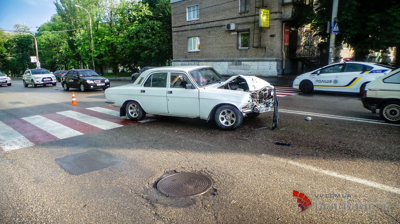 ДТП с маршруткой в Запорожье